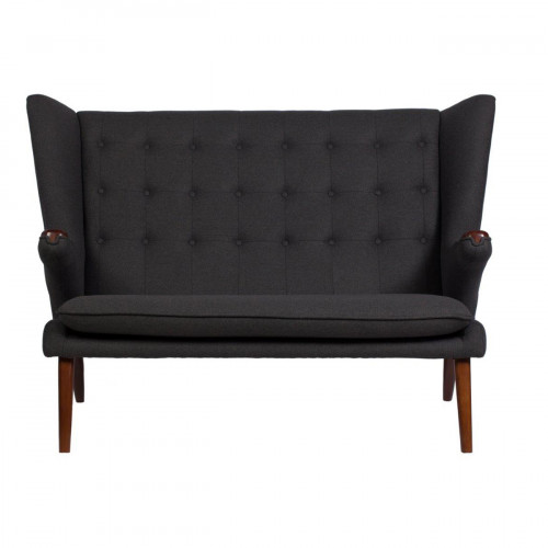 диван papa bear sofa прямой серый в Бийске