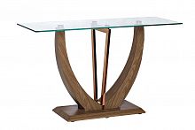 стол piano 127х46х75 см розовое золото, орех в Бийске