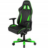 кресло геймерское dxracer king ks57 черно-зеленое в Бийске