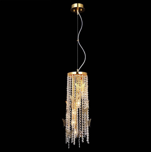 подвесной светильник crystal lux bloom sp gold в Бийске