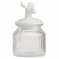 декоративная банка с крышкой deer маленькая в Бийске