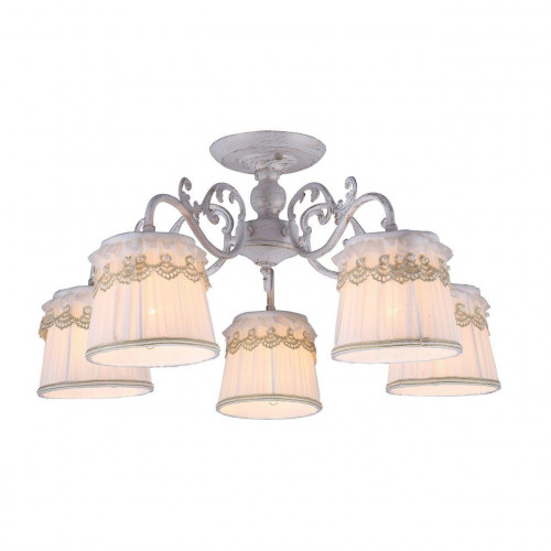 потолочная люстра arte lamp merletto a5709pl-5wg в Бийске