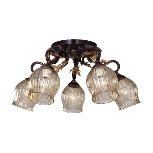 потолочная люстра idlamp brauni 474/5pf-blackpatina в Бийске