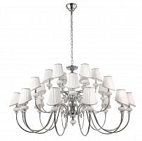подвесная люстра crystal lux alma white sp-pl12+6+6 белая в Бийске