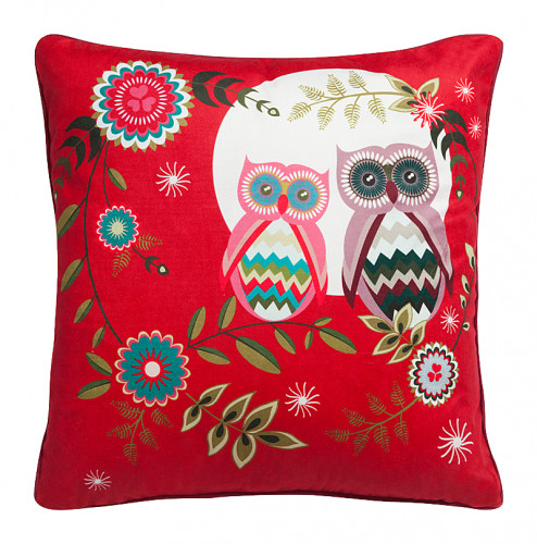 подушка с совами owl's party в Бийске