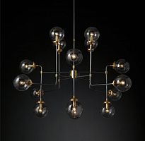 люстра bistro 16 черная, бронза в Бийске