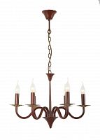 подвесная люстра arti lampadari pontone e 1.1.6 red в Бийске