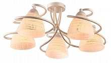 потолочная люстра arte lamp fabia a1565pl-5wg в Бийске