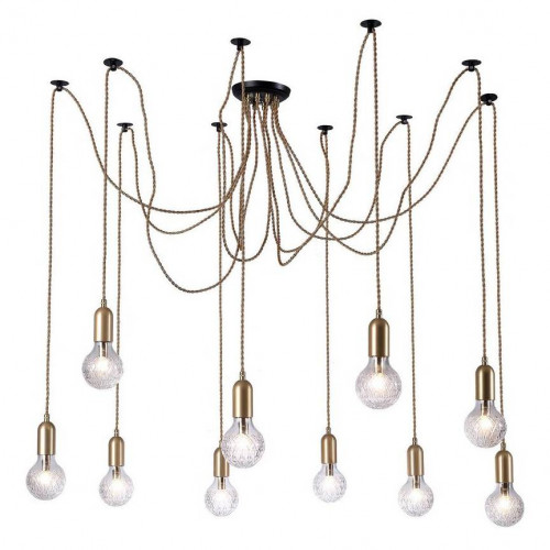 подвесная люстра arte lamp 70 a8040sp-10sg в Бийске