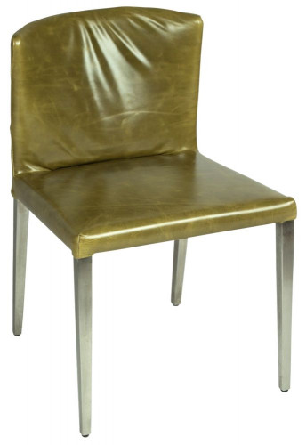 стул tacit green leather в Бийске