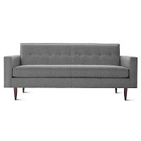 диван bantam sofa прямой светло-серый в Бийске