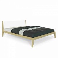 кровать двуспальная 160x200 белая fly в Бийске