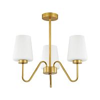 подвесная люстра lumion olivia 3791/3c белая в Бийске