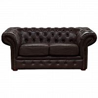 диван gd-pjs06602-pj340 двухместный прямой коричневый в Бийске