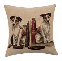 подушка с джек-рассел терьерами bookends jack russell в Бийске