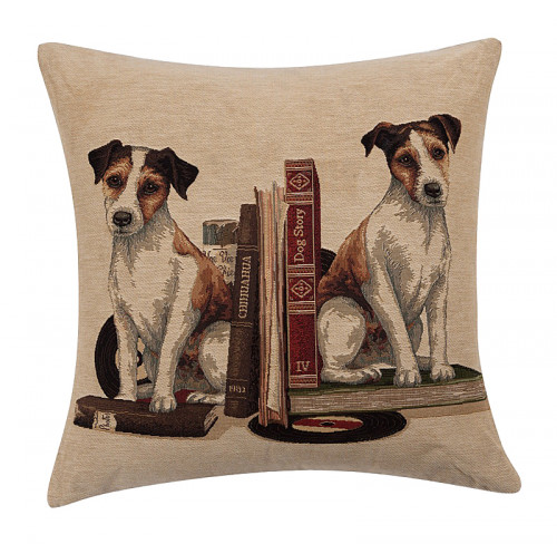 подушка с джек-рассел терьерами bookends jack russell в Бийске