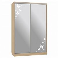 шкаф-купе для спальни mebelson гранд 4-600 бабочки в Бийске