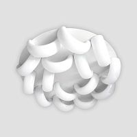 потолочная светодиодная люстра ambrella light orbital cloud fc18/15 wh 300w d1040 в Бийске