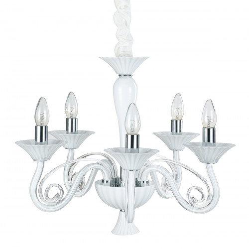 люстра md17009010-5a от illuminati белая в Бийске