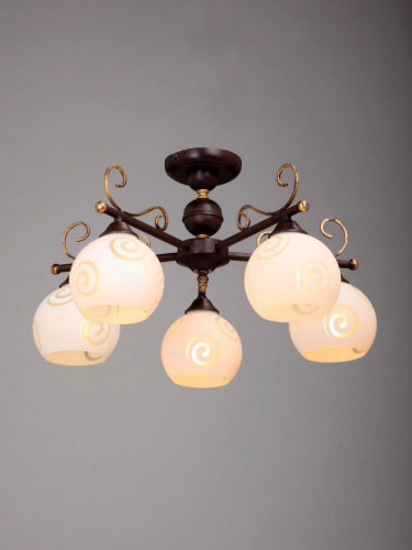 потолочная люстра vitaluce v3383/5pl в Бийске