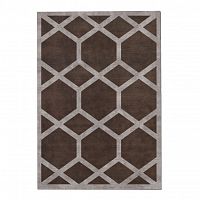 ковер ashton cocoa 150x220 коричневый в Бийске