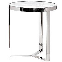 стол журнальный bridge chrome 50*55см хром в Бийске