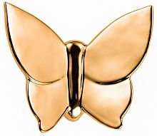 декоративная бабочка butterfly (золотая) h14 (12*14*5) в Бийске