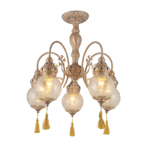 потолочная люстра arte lamp a2146pl-5ga золото в Бийске