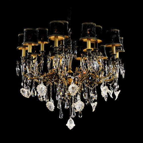 люстра md102752-15a от illuminati бронзовая/черная в Бийске
