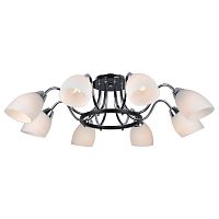 потолочная люстра arte lamp florentino a7144pl-8bk в Бийске