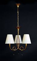 подвесная люстра mantra paola painted gold 3542 в Бийске