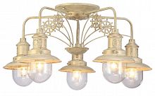 потолочная люстра arte lamp sailor a4524pl-5wg в Бийске