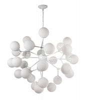 подвесная люстра crystal lux medea white sp30 белая в Бийске