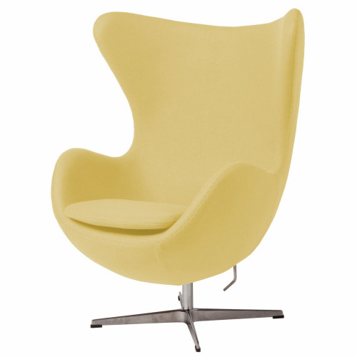 кресло egg chair желтое в Бийске
