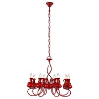 подвесная люстра arte lamp vaso a6819lm-8rd в Бийске