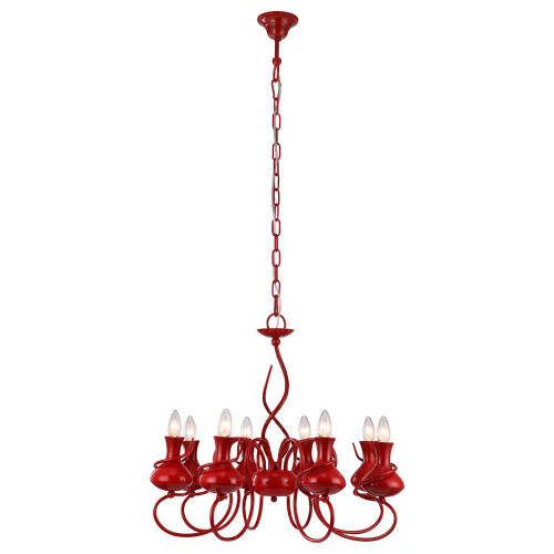 подвесная люстра arte lamp vaso a6819lm-8rd в Бийске