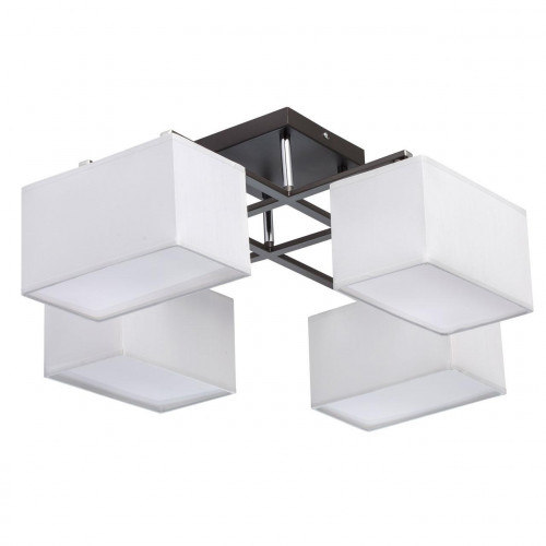 потолочная люстра mw-light прато 3 101011308 белая в Бийске