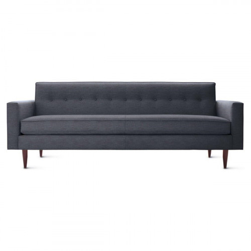 диван bantam sofa большой прямой пепельно-серый в Бийске