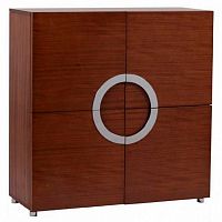 комод lotus walnut коричневый в Бийске