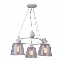 подвесная люстра arte lamp passero a4289lm-3wh в Бийске