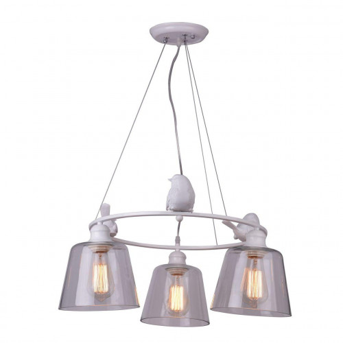 подвесная люстра arte lamp passero a4289lm-3wh в Бийске