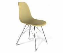 стул dsr бежевый s37 (eames style) в Бийске