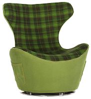 кресло green grid jeans зеленое в Бийске