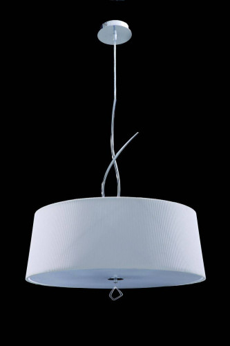 подвесная люстра mantra mara chrome - white 1644 в Бийске