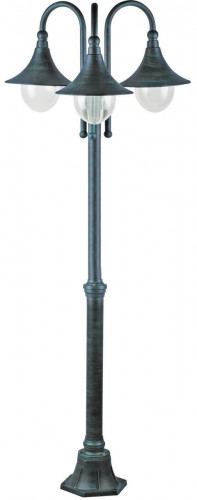 садово-парковый светильник arte lamp malaga a1086pa-3bg в Бийске