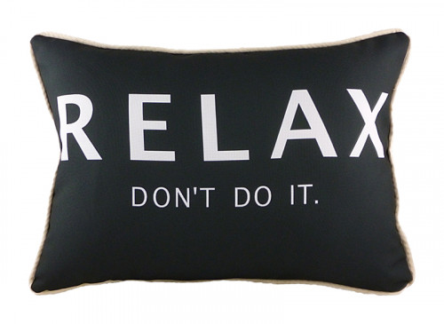 подушка с надписью relax в Бийске