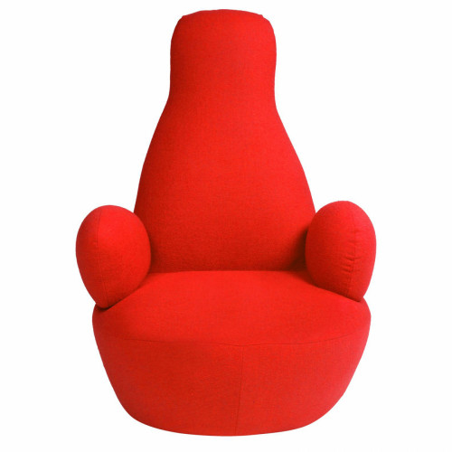 кресло bottle chair красное в Бийске