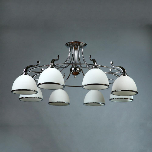 потолочная люстра brizzi almeria ma02401cb/008 chrome в Бийске