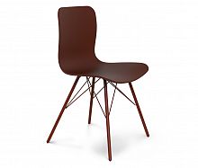 стул dsr коричневый s40 (eames style) в Бийске