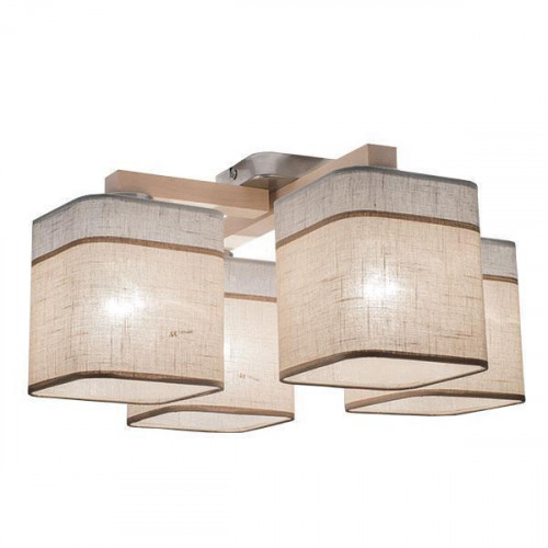 потолочная люстра tk lighting 1918 nadia white 4 в Бийске